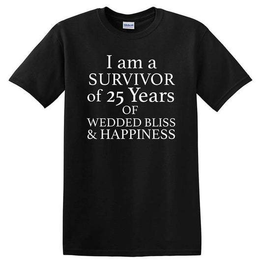 25 Years Of Wedded Bliss Shirt - Singing Wind Market