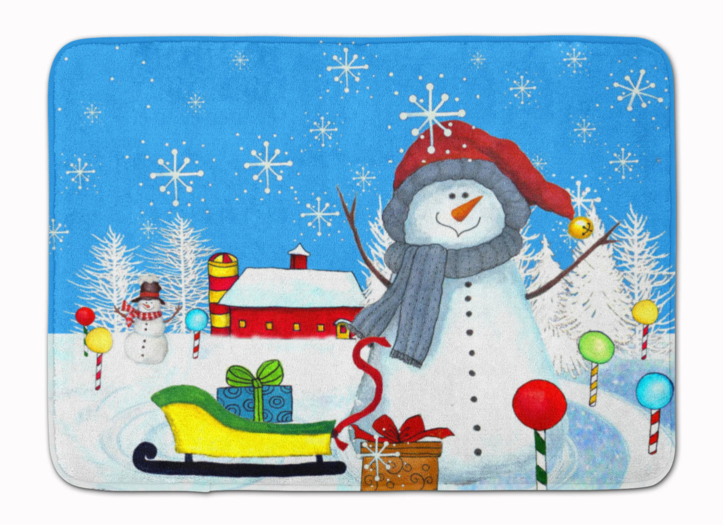 North Pole Welcomes You by Jamie Carter Mat - Pack Of: 1 - Singing Wind Market