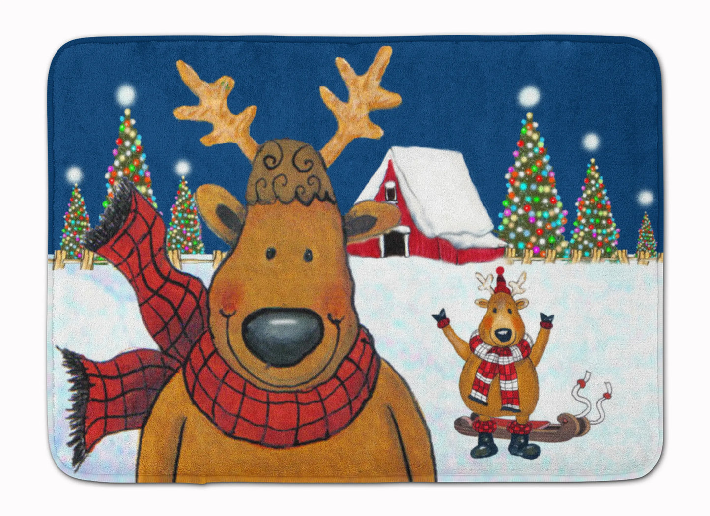 North Pole Welcomes You by Jamie Carter Mat - Pack Of: 1 - Singing Wind Market