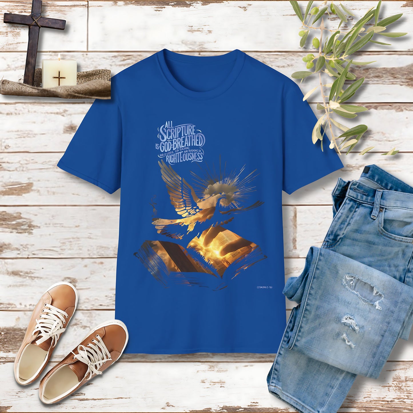 All is scripture is God - breathed Unisex Christian T-shirt - Singing Wind Market