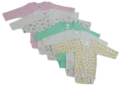 Bambini Girls' Long Sleeve Printed Onezie Variety Pack - Singing Wind Market