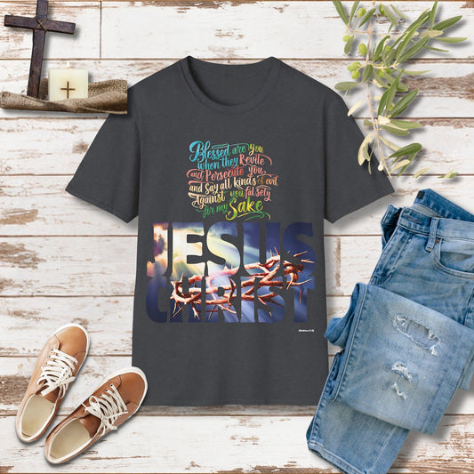 Blessed are you when they revile Unisex Christian T-shirt - Singing Wind Market