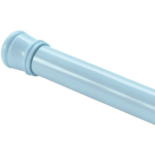 Blue Adjustable Tension Curtain Rod 41 - 76 in. - Singing Wind Market