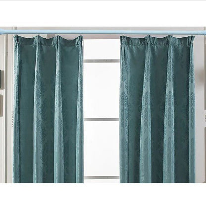 Blue Adjustable Tension Curtain Rod 41 - 76 in. - Singing Wind Market