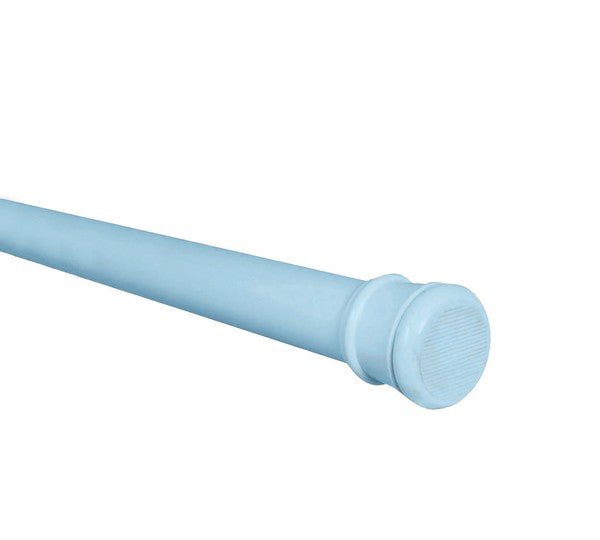 Blue Adjustable Tension Curtain Rod 41 - 76 in. - Singing Wind Market