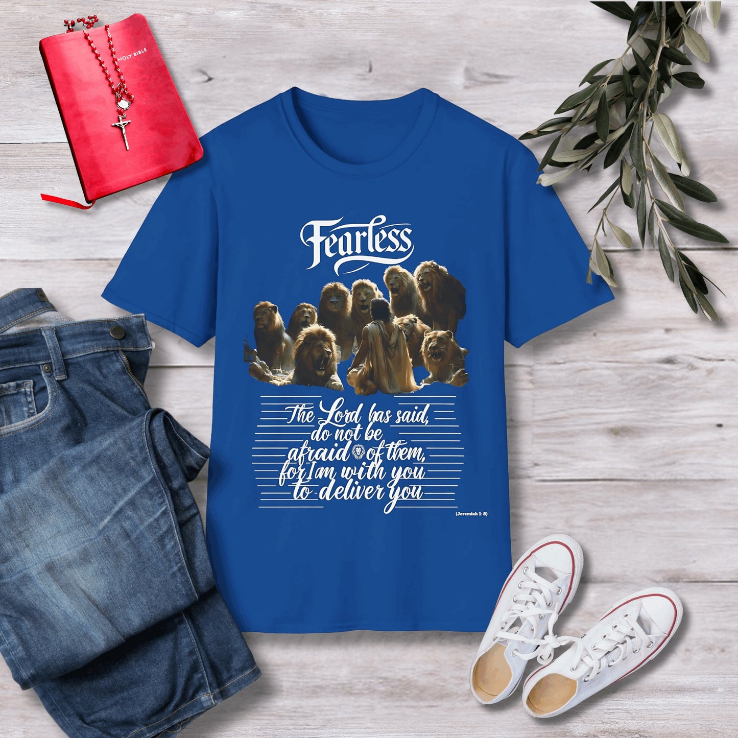 Fearless, the Lord has said Unisex Christian T-shirt - Singing Wind Market