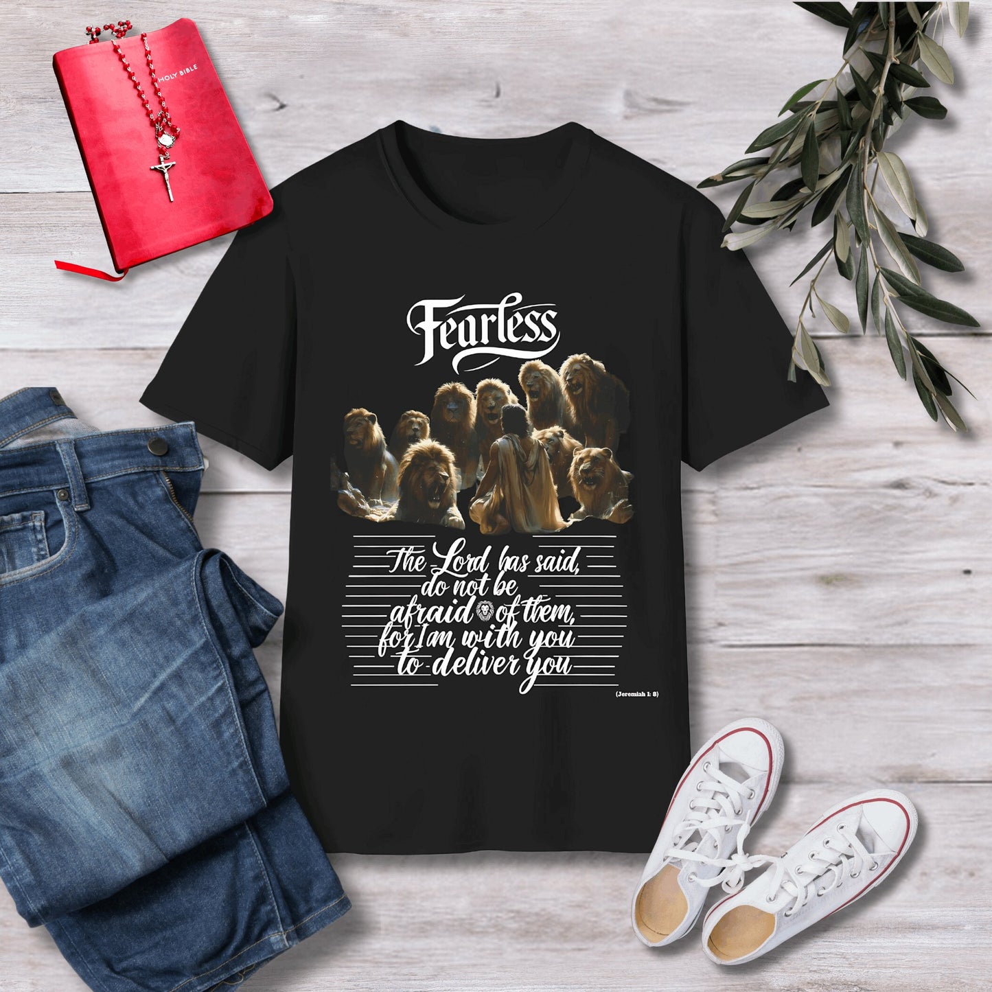 Fearless, the Lord has said Unisex Christian T-shirt - Singing Wind Market