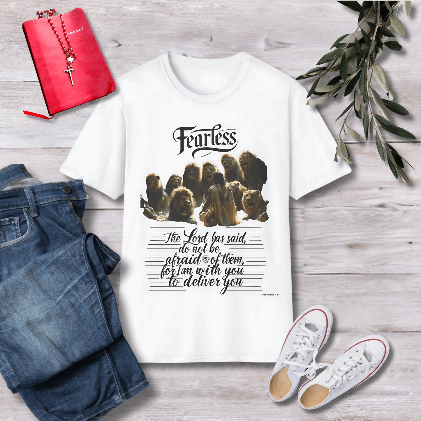 Fearless, the Lord has said Unisex Christian T-shirt - Singing Wind Market