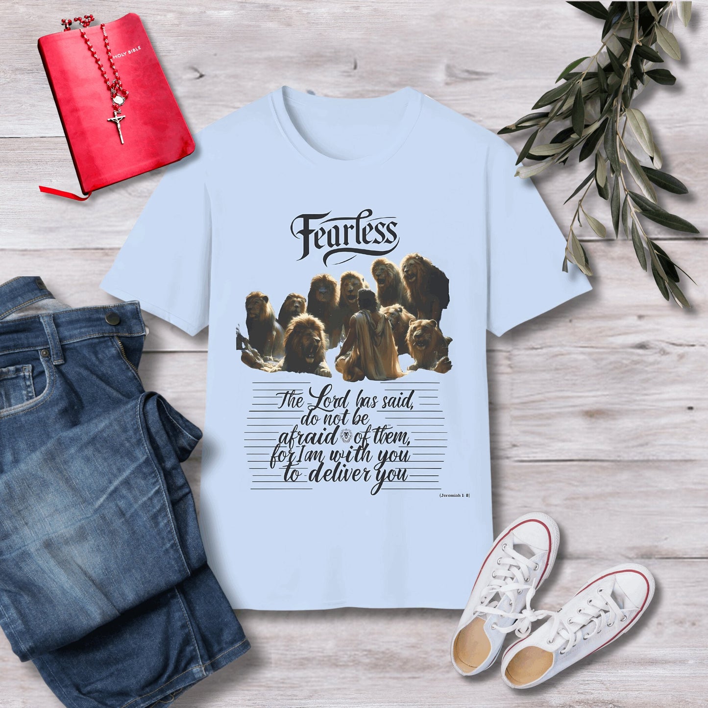 Fearless, the Lord has said Unisex Christian T-shirt - Singing Wind Market