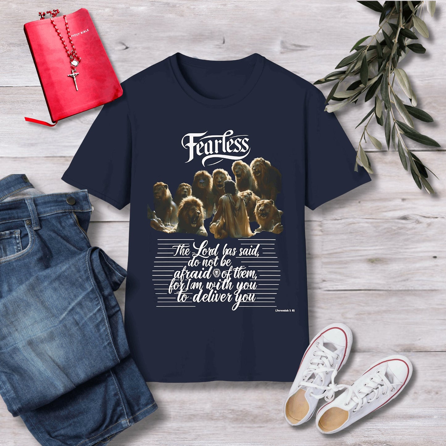 Fearless, the Lord has said Unisex Christian T-shirt - Singing Wind Market