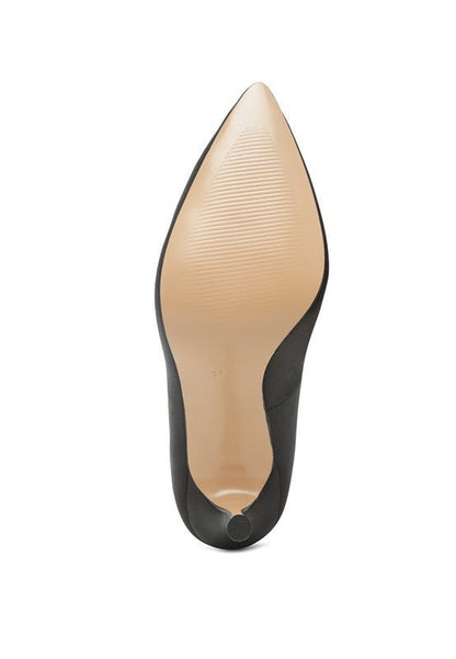 FIZZY GOBLET SATIN STILETTO PUMPS - Singing Wind Market