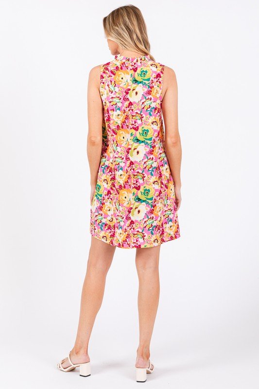 Floral Mini Dress - Singing Wind Market