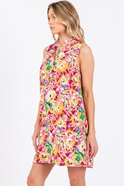 Floral Mini Dress - Singing Wind Market