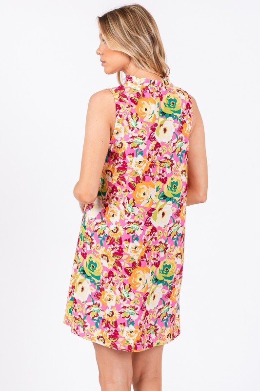 Floral Mini Dress - Singing Wind Market