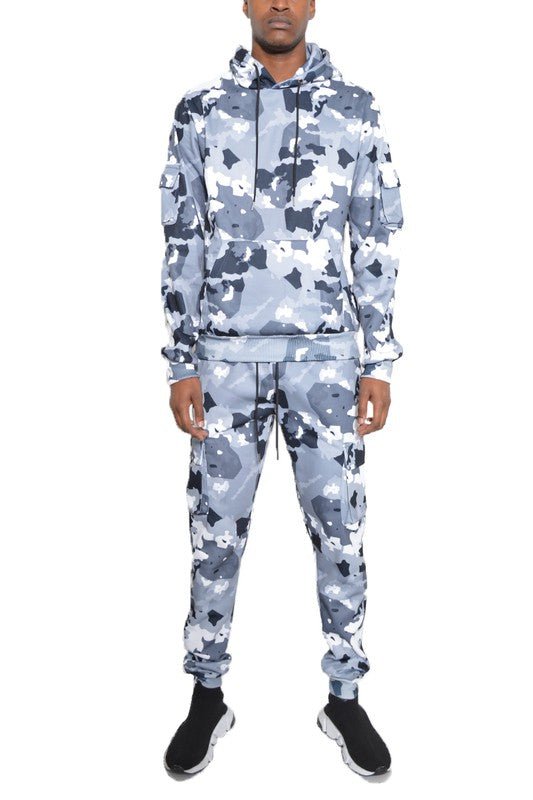 Full Camo Hoodie and sweats set. - Singing Wind Market