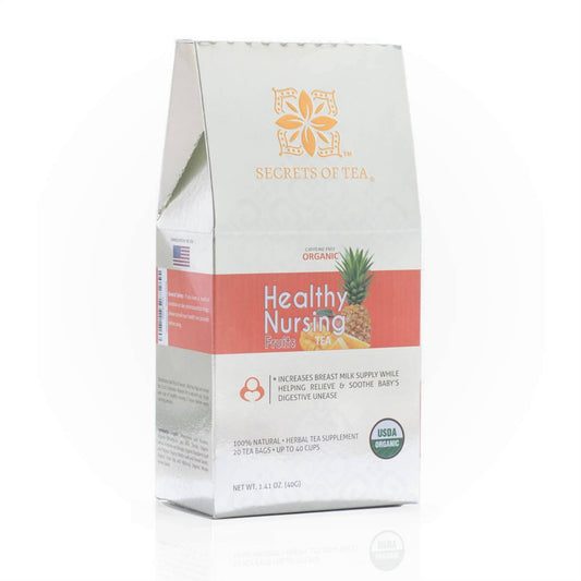 Healthy Nursing Fruits - USDA Organic Lactation Tea - 40Serv - Singing Wind Market