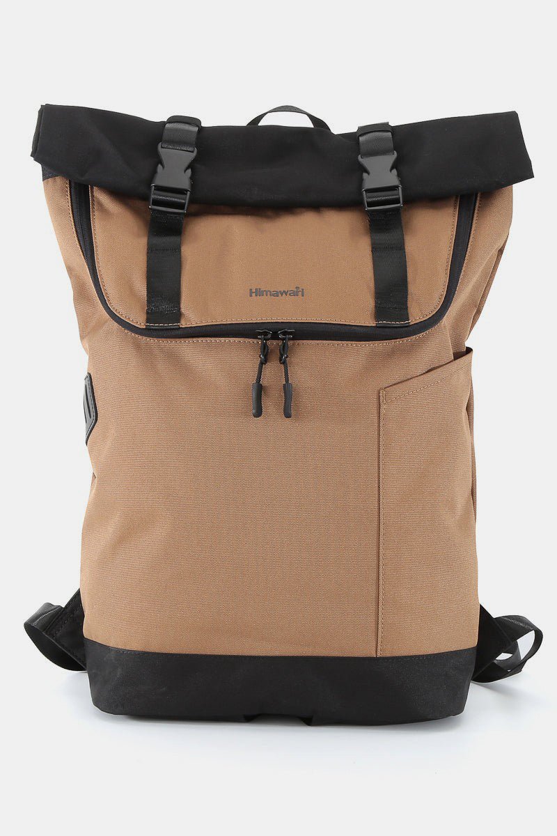 Himawari Contrast Waterproof Canvas Backpack Bag - Singing Wind Market