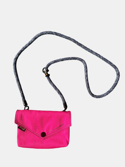 Himawari Solid Color Envelope Shape Crossbody Bag with Removable Strap - Singing Wind Market