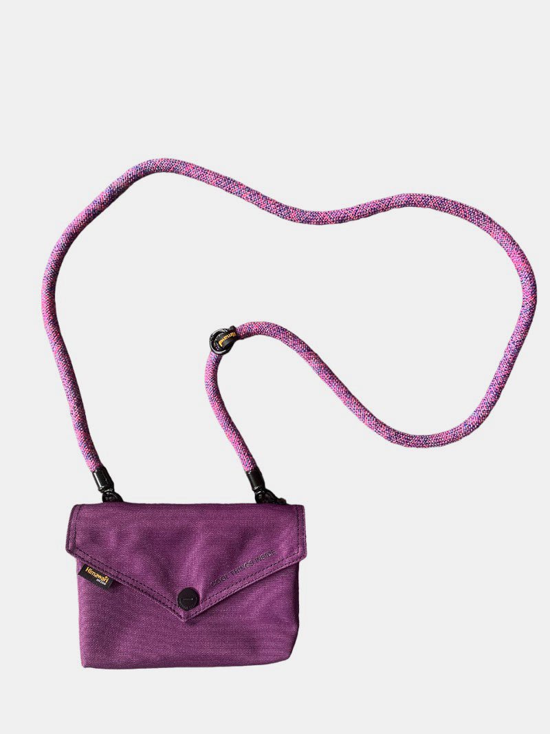 Himawari Solid Color Envelope Shape Crossbody Bag with Removable Strap - Singing Wind Market