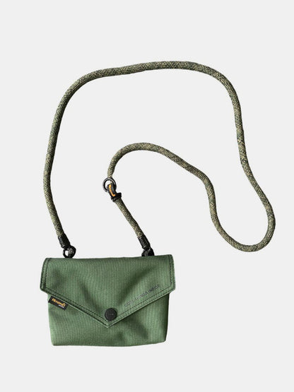 Himawari Solid Color Envelope Shape Crossbody Bag with Removable Strap - Singing Wind Market