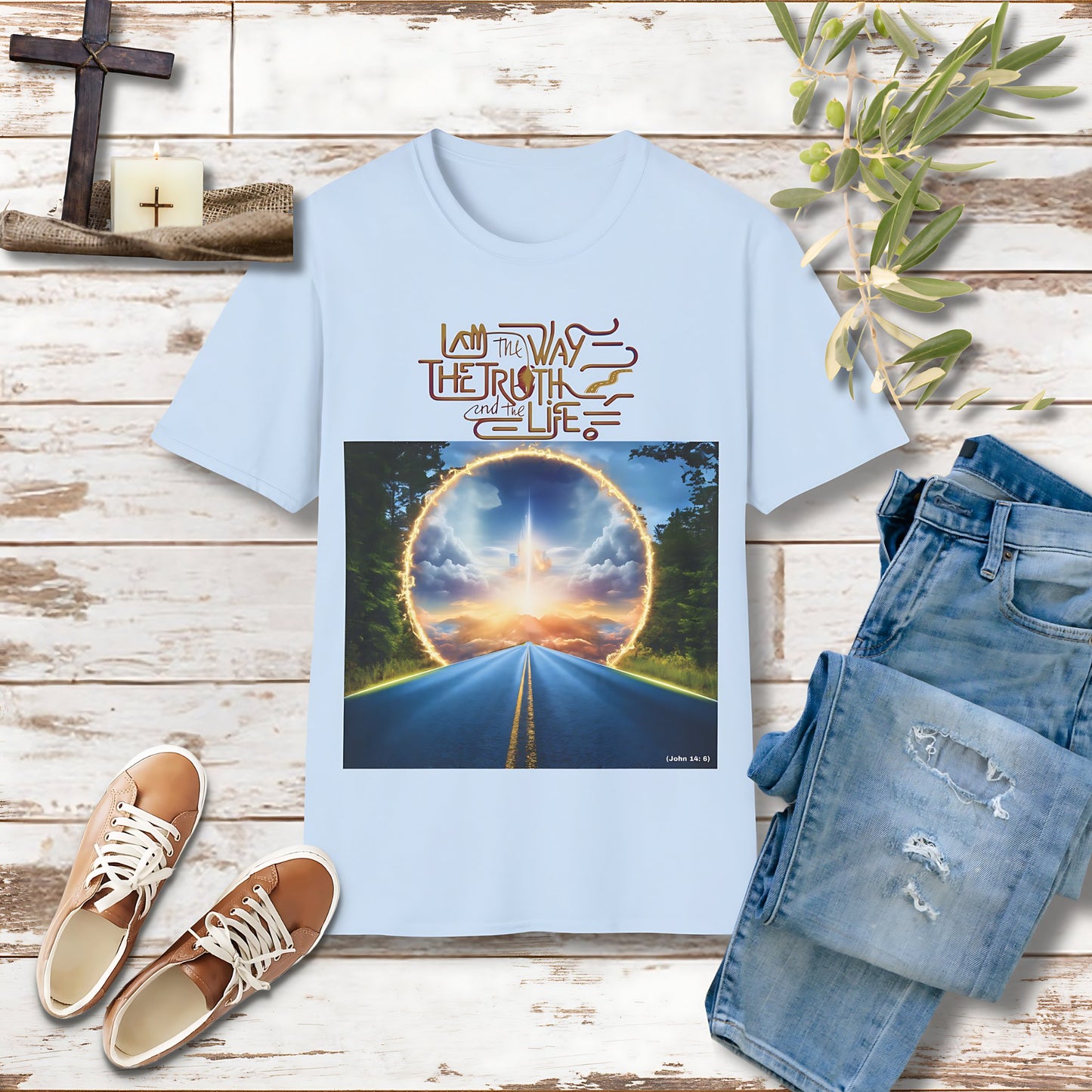 I am the way Unisex Christian T-shirt - Singing Wind Market