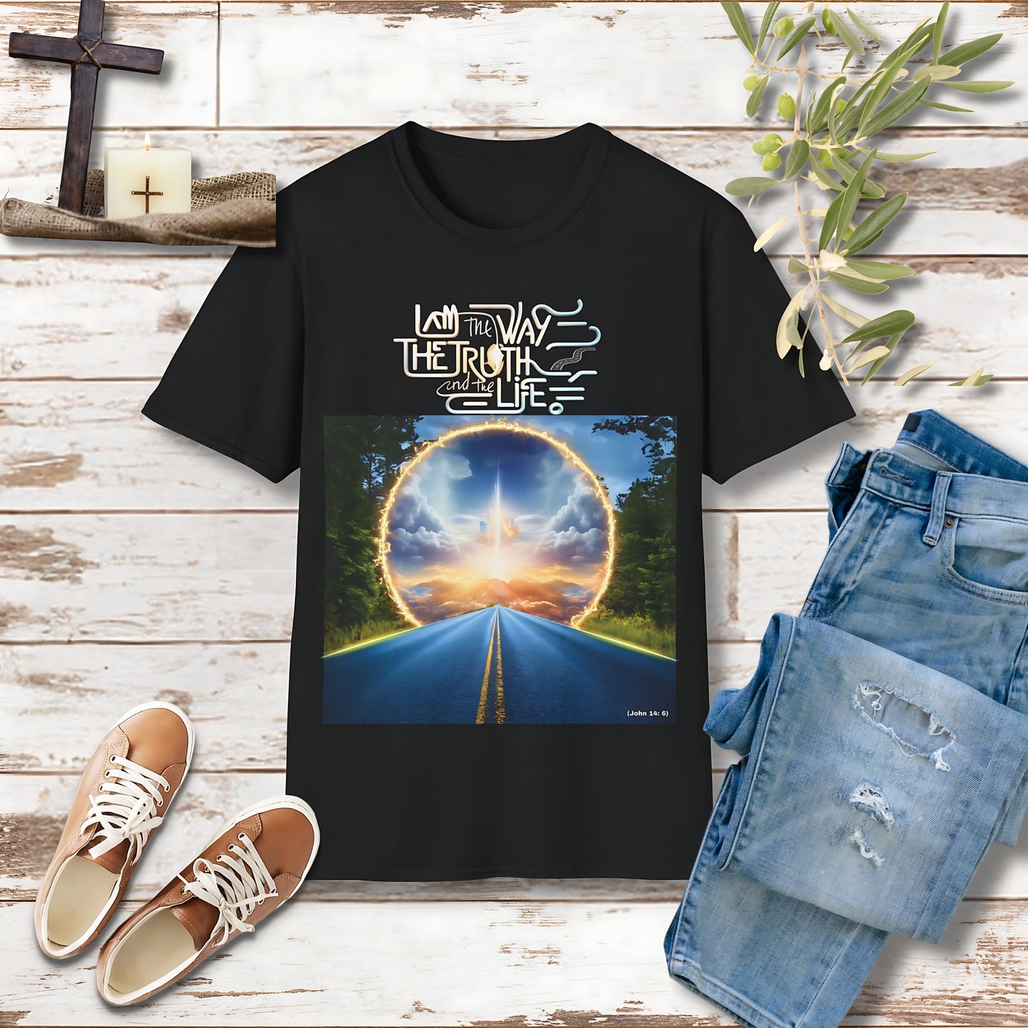 I am the way Unisex Christian T-shirt - Singing Wind Market