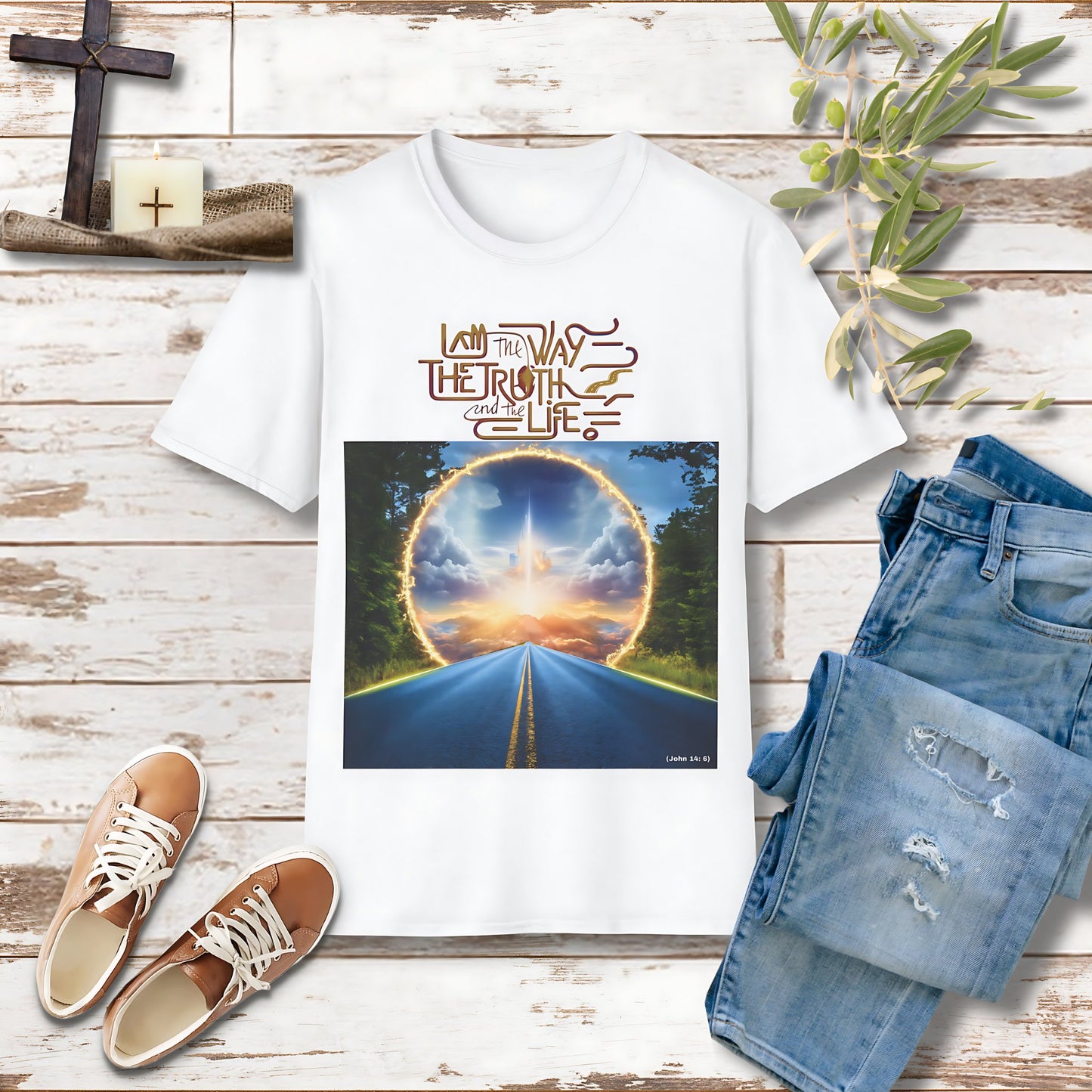 I am the way Unisex Christian T-shirt - Singing Wind Market