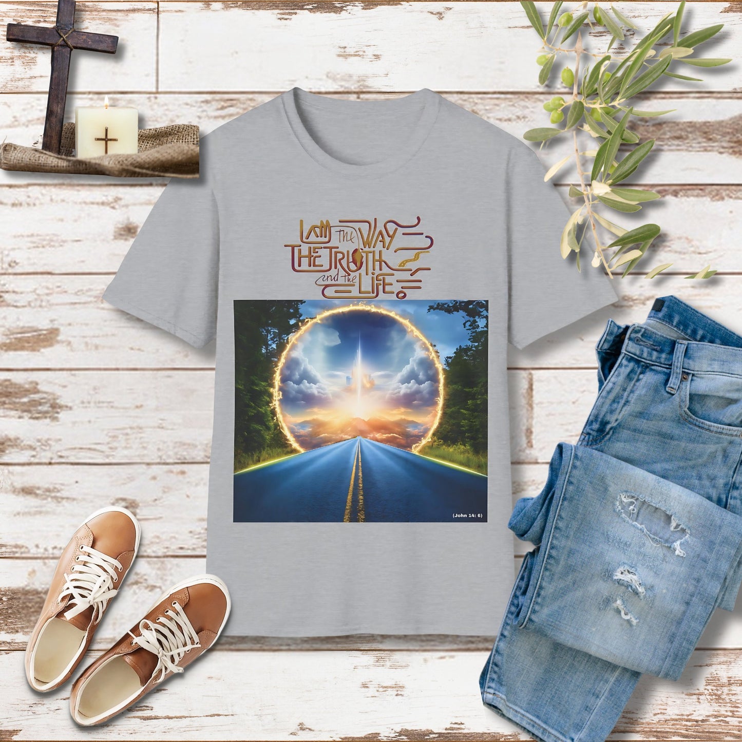 I am the way Unisex Christian T-shirt - Singing Wind Market