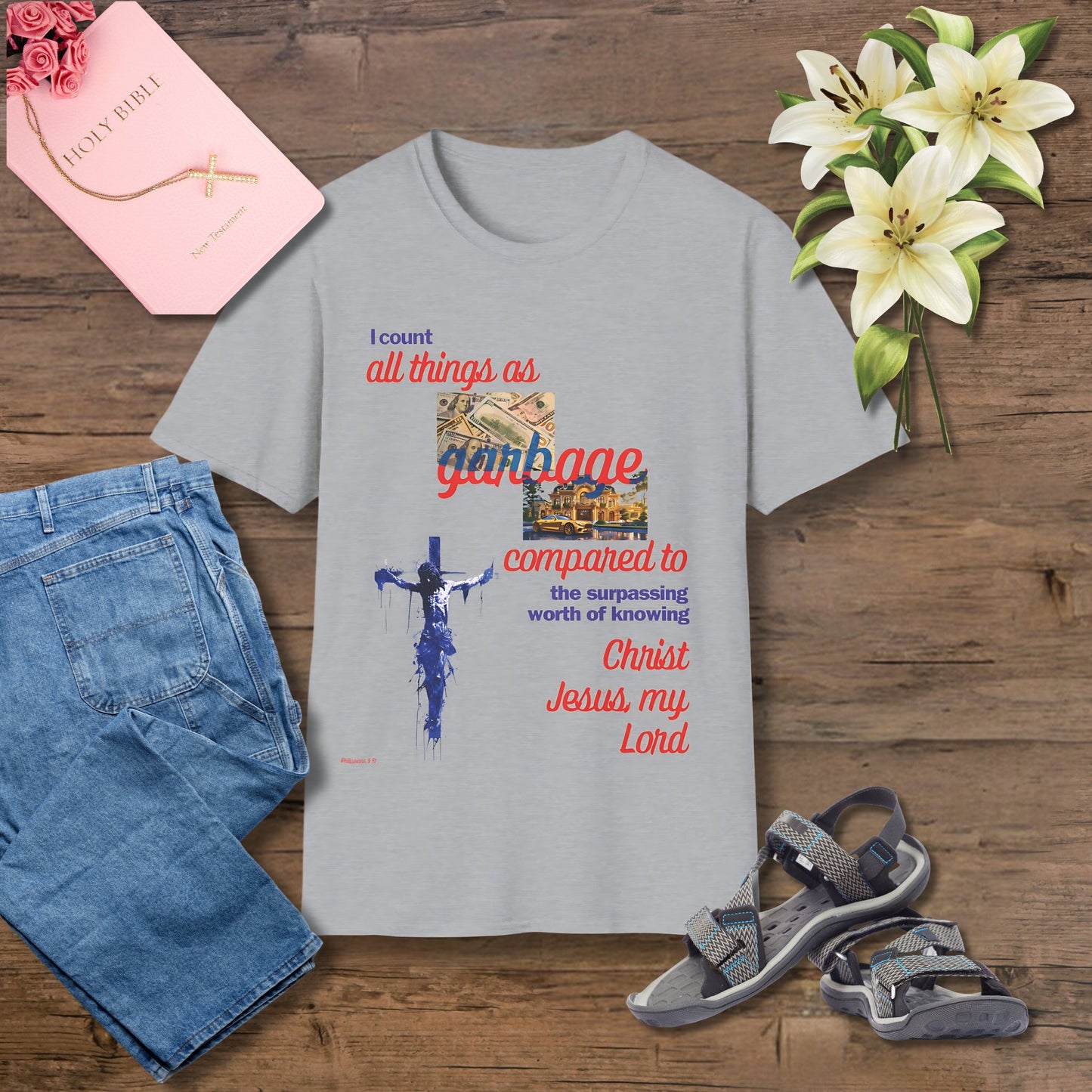 I count all things Unisex Christian T-shirt - Singing Wind Market