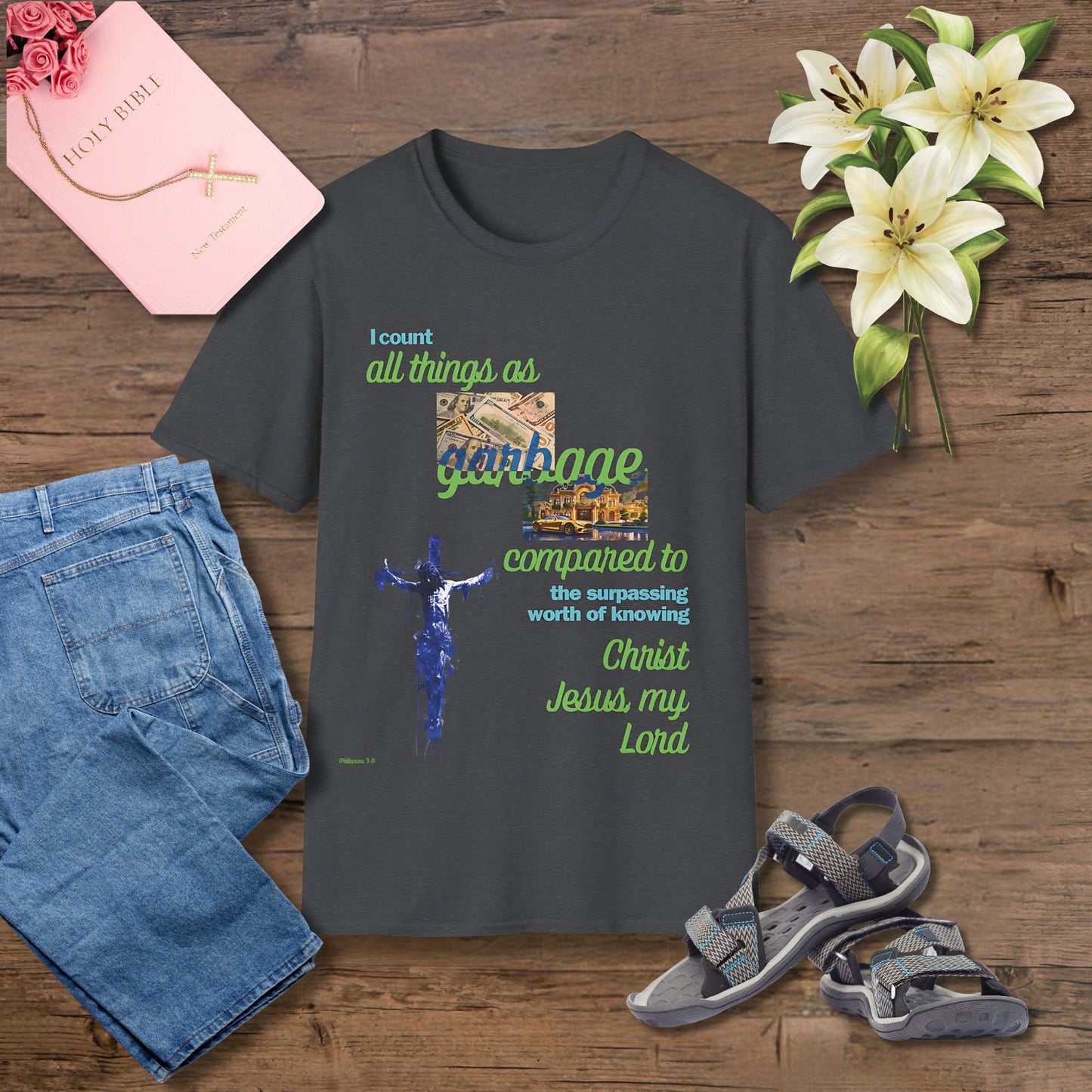 I count all things Unisex Christian T-shirt - Singing Wind Market