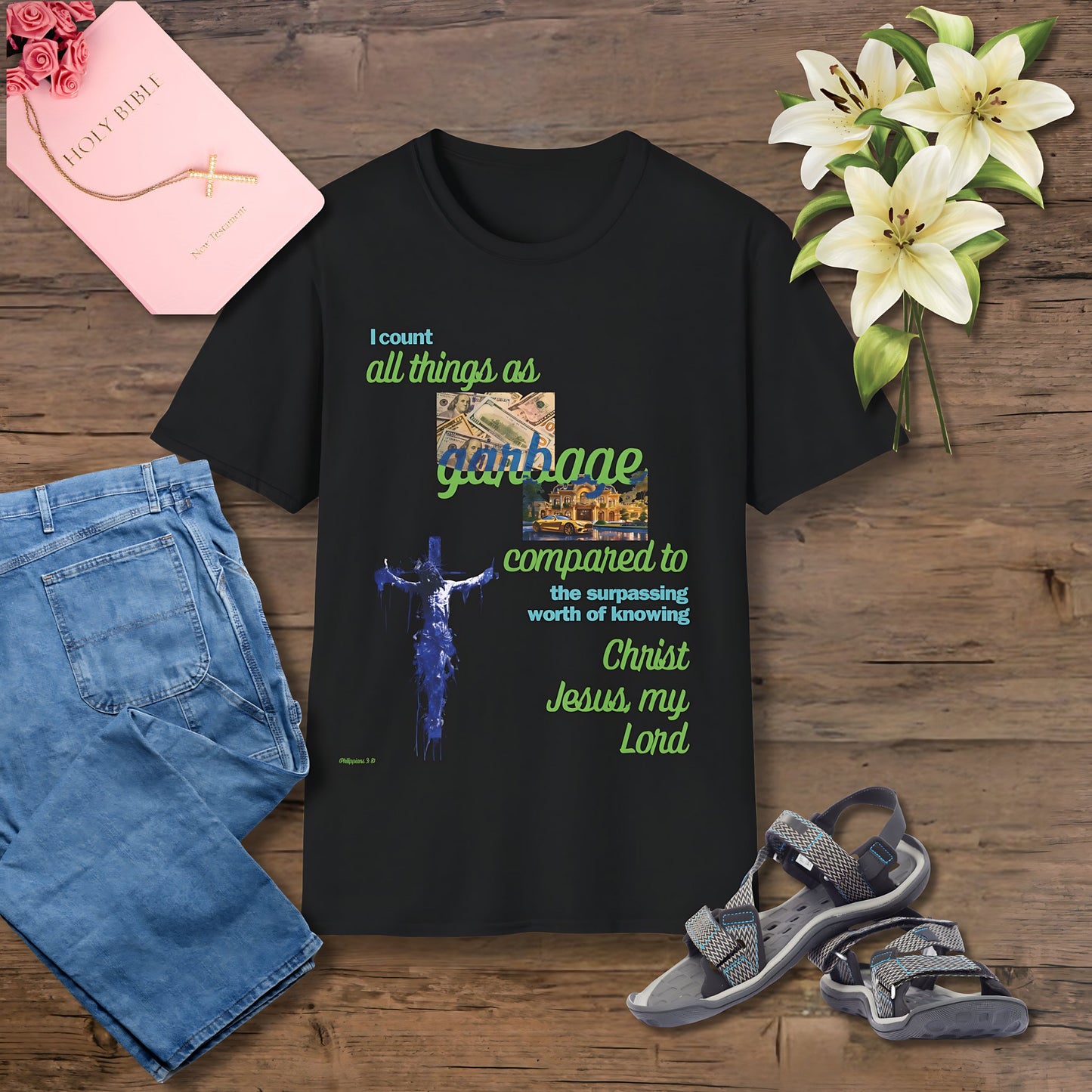 I count all things Unisex Christian T-shirt - Singing Wind Market