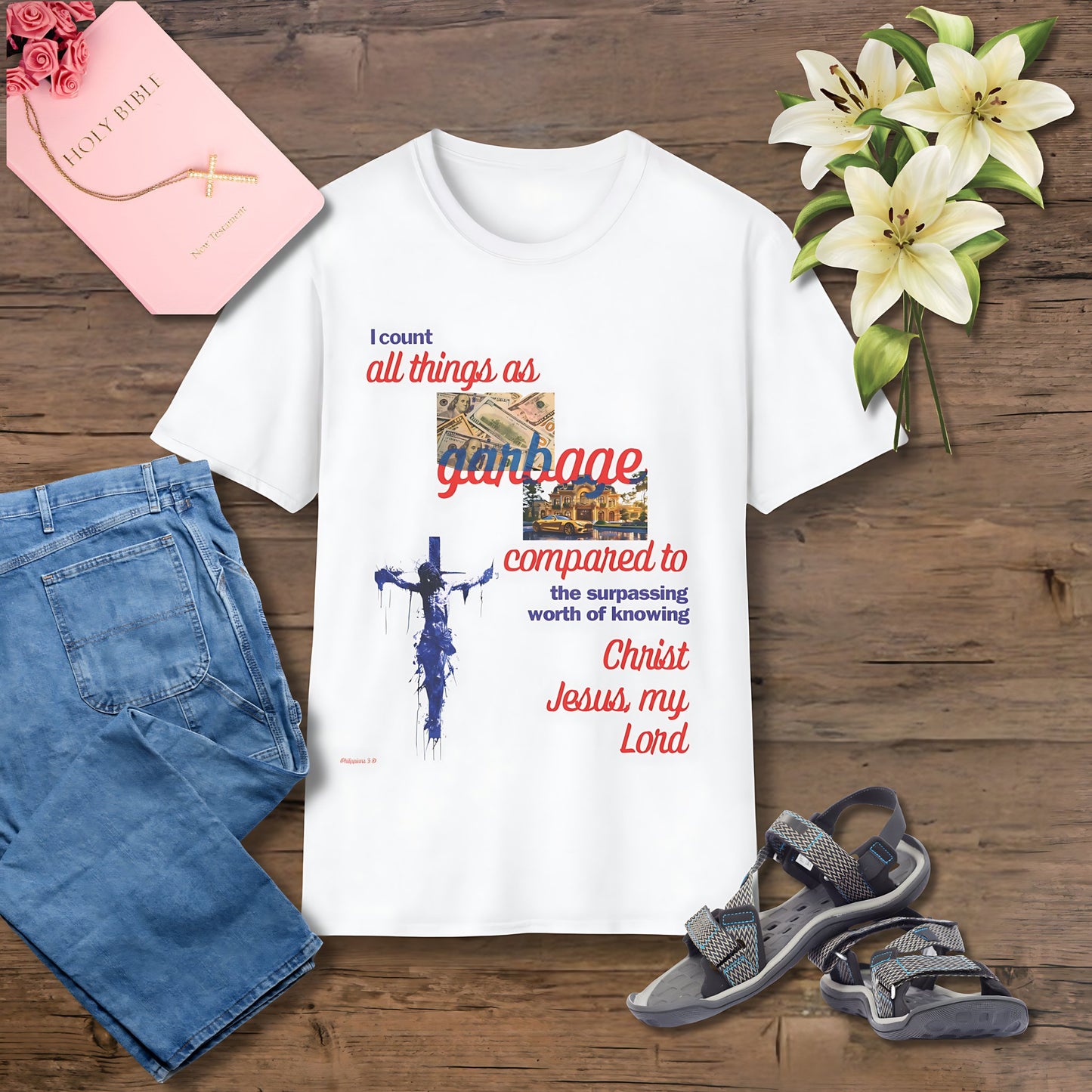 I count all things Unisex Christian T-shirt - Singing Wind Market