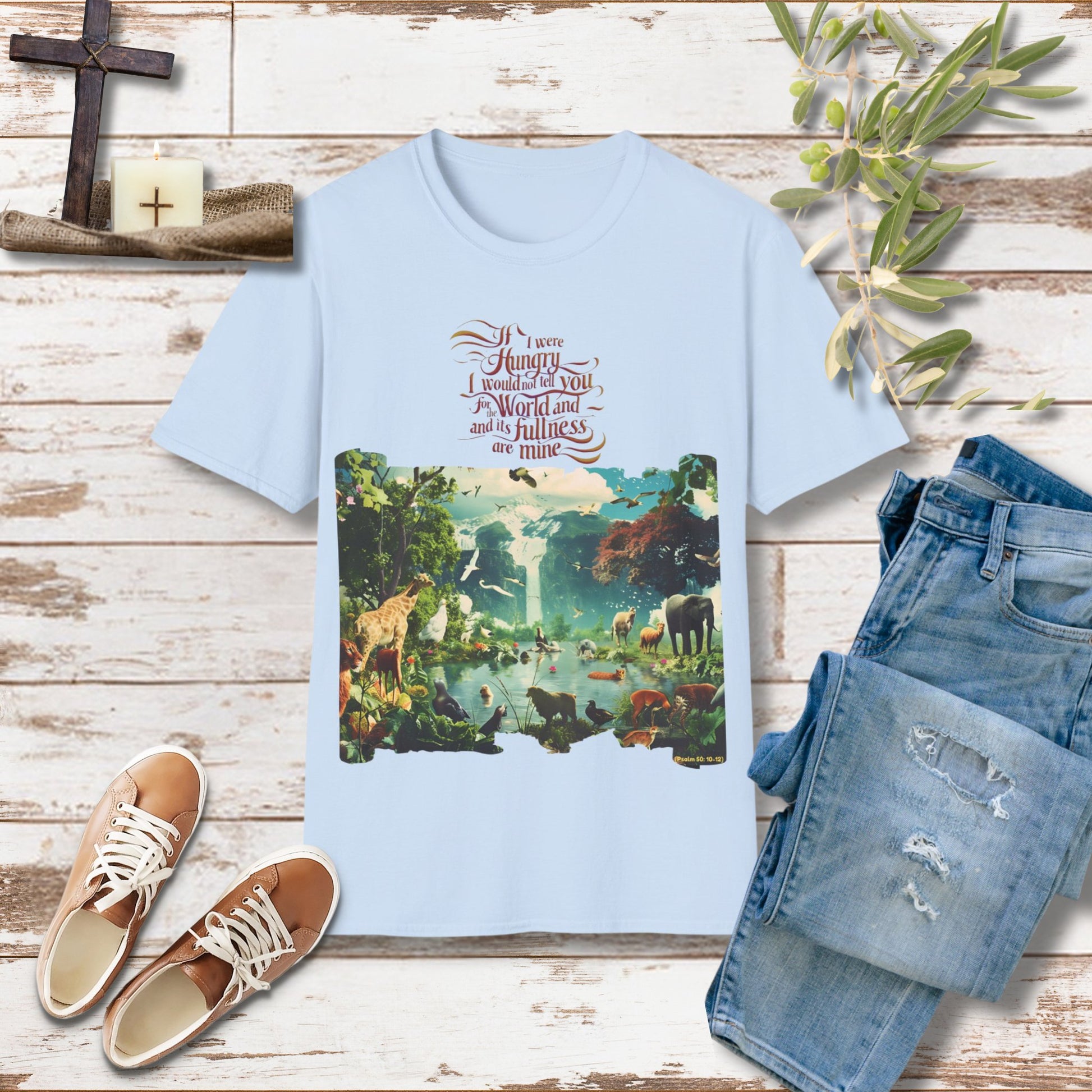 If I were hungry Unisex Christian T-shirt - Singing Wind Market