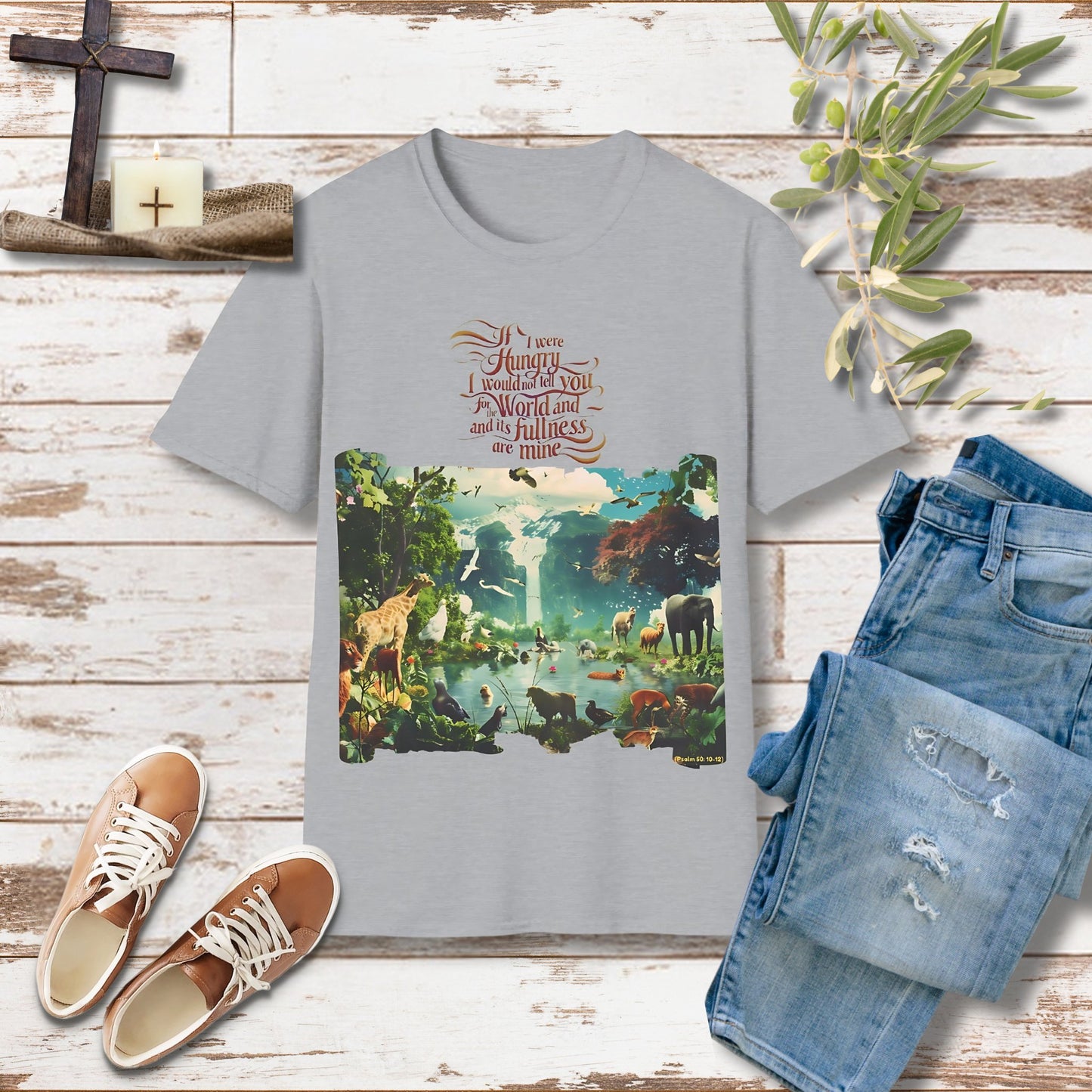 If I were hungry Unisex Christian T-shirt - Singing Wind Market