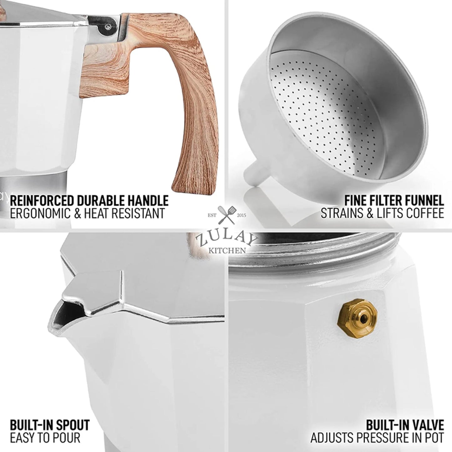 Italian Style Espresso Maker - Singing Wind Market