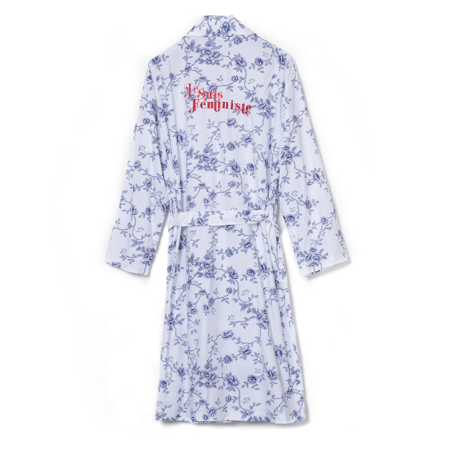 Je Suis Feministe Linen Robe - Singing Wind Market