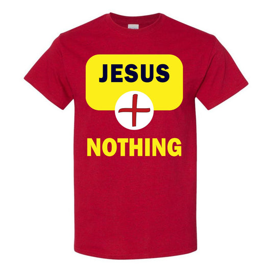 Jesus Plus Nothing (Unisex / Dark) - Singing Wind Market