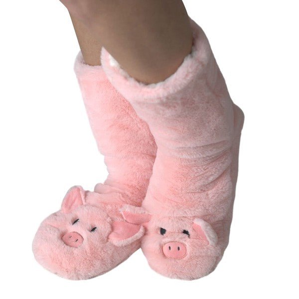 Le Piggy - Women's Cozy Slipper Socks - Singing Wind Market