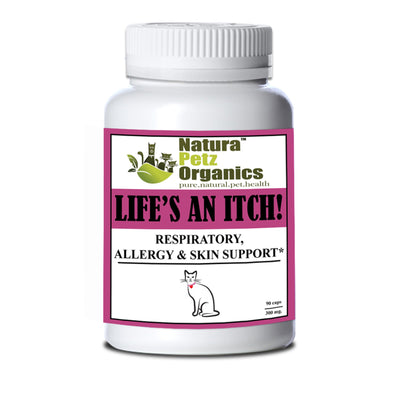 Life'S An Itch Capsules - Respiratory, Allergy & Skin Support* Capsules For Dogs & Cats* - Singing Wind Market