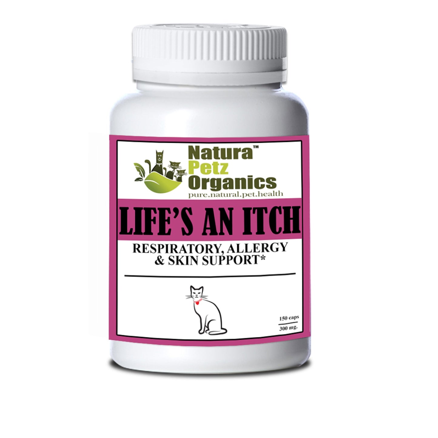 Life'S An Itch Capsules - Respiratory, Allergy & Skin Support* Capsules For Dogs & Cats* - Singing Wind Market