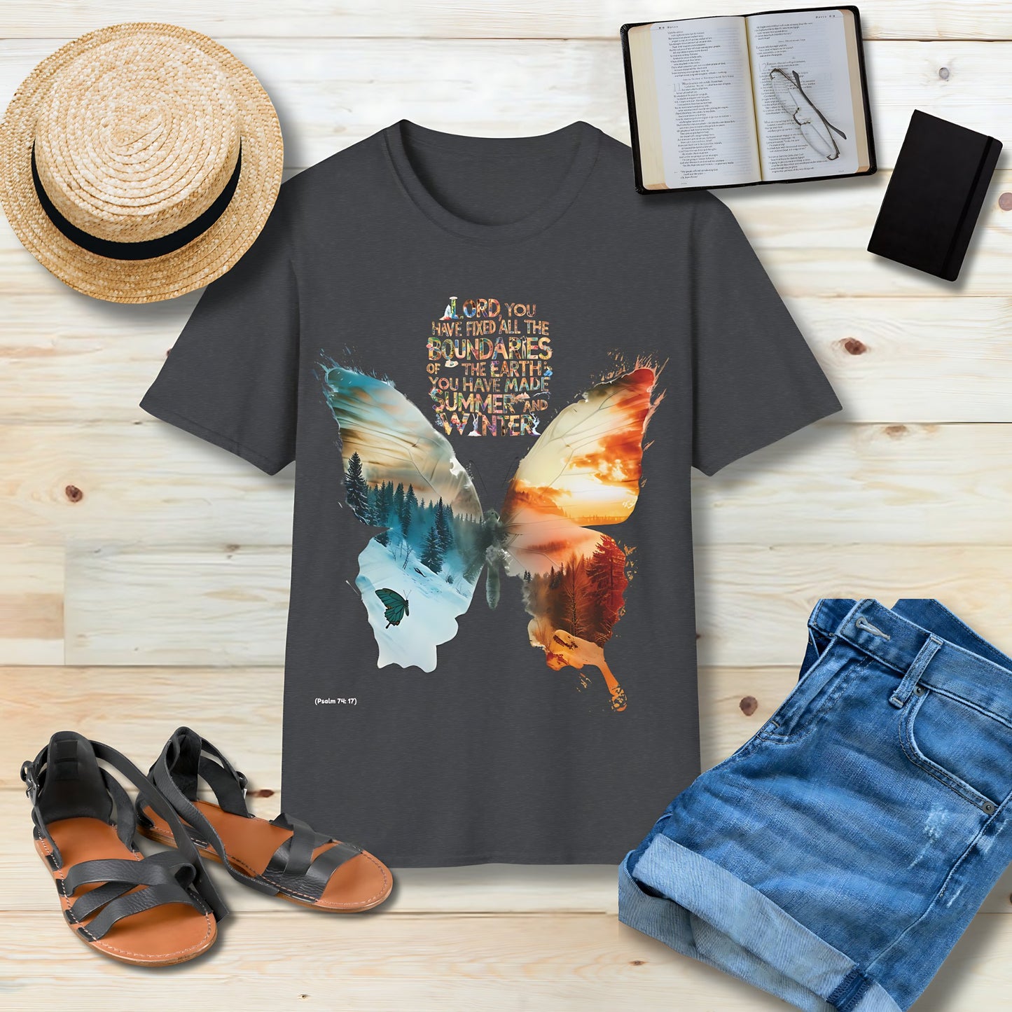 LORD, you have fixed all the boundaries Unisex Christian T-shirt - Singing Wind Market