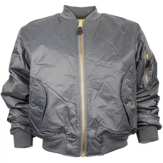 MA - 1 Flight Jacket - Grey - 7XL - Singing Wind Market