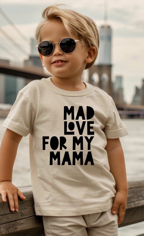 Mad Love For Mama Toddler Tee - Singing Wind Market