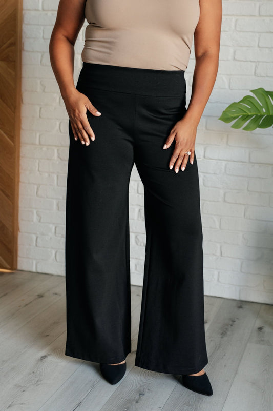 Magic Wide Leg Pants in Black - Singing Wind Market