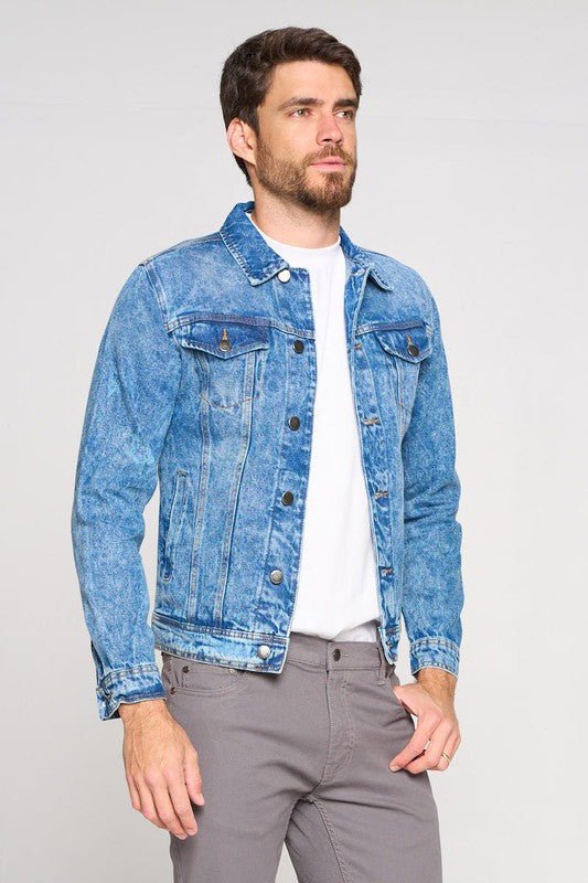 Men's Denim Jacket - Singing Wind Market