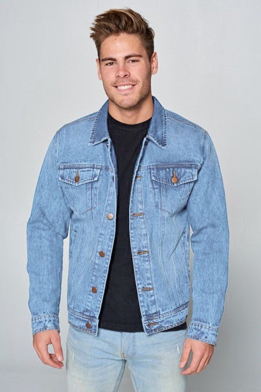 Men's Denim Jacket - Singing Wind Market