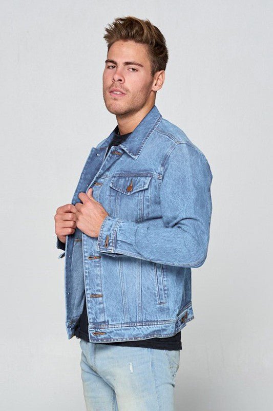 Men's Denim Jacket - Singing Wind Market