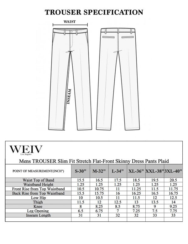 Mens Plaid Trouser Pants - Singing Wind Market