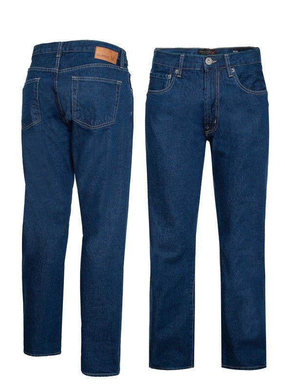 Men's Straight Leg Denim Jeans - Singing Wind Market