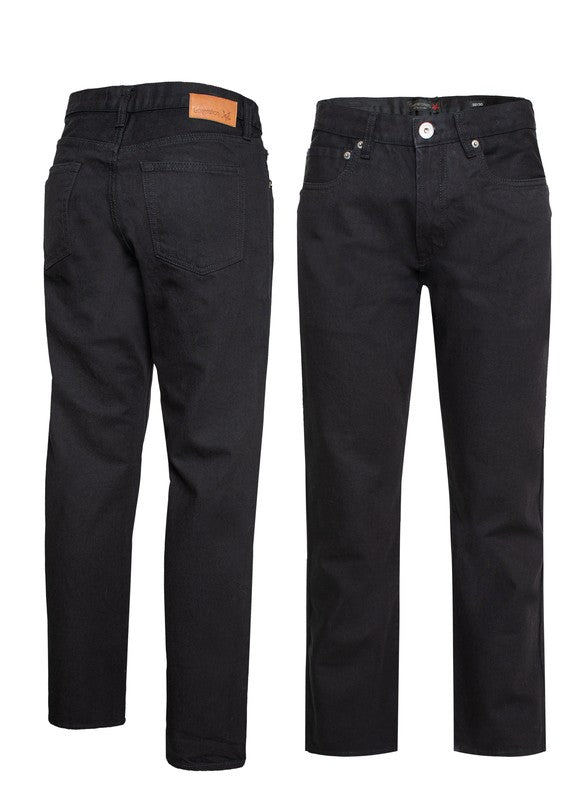 Men's Straight Leg Denim Jeans - Singing Wind Market